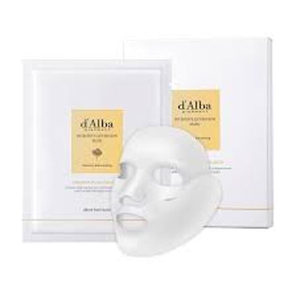 Маска для придания четкости контурам лица d'Alba Intensive Liftension Mask