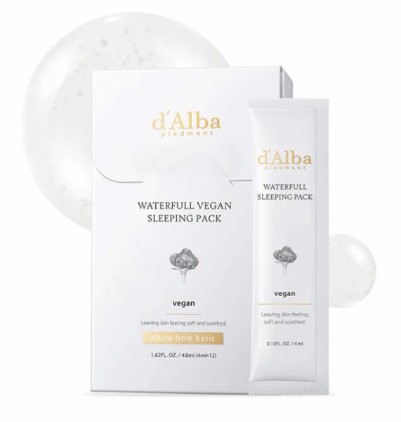 Увлажняющая ночная маска d'Alba White Truffle Waterfull Sleeping Pack