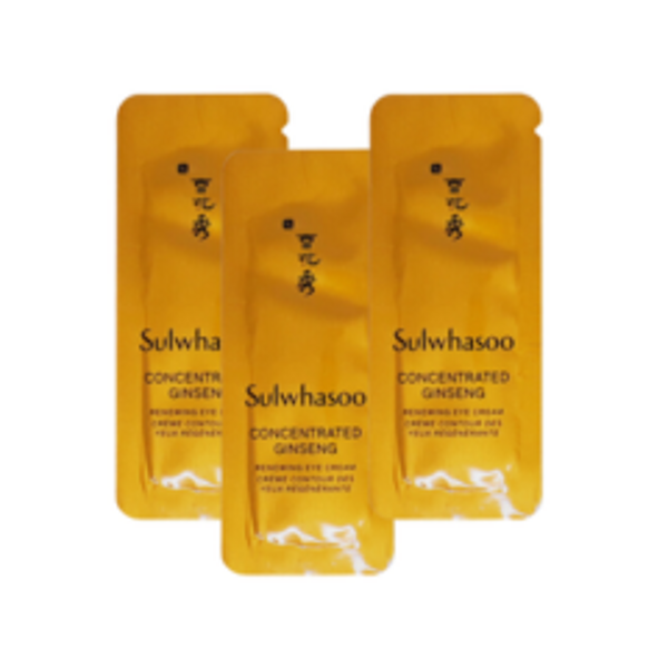 Концентрированный крем для век с экстрактом женьшеня и ретинолом Sulwhasoo Concentrated Ginseng Renewing Eye Cream 