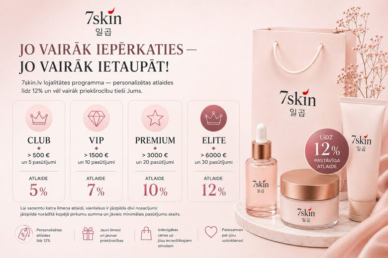 Lojalitātes programma 7skin.lv